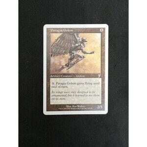 Patagia Golem 7ED 310/350 LP Magic The Gathering MTG
